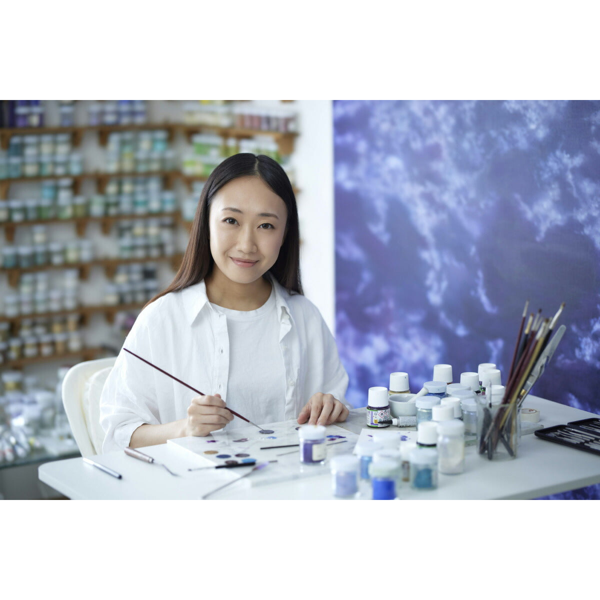 ミナセ MINASE 腕時計 JAPAN ART COLLECTION 悠彩文字盤 DIVIDO ～罔象 流星雨と幻 VM14-M01TTP-SSB【60回分割手数料無料！】【2025 新作】