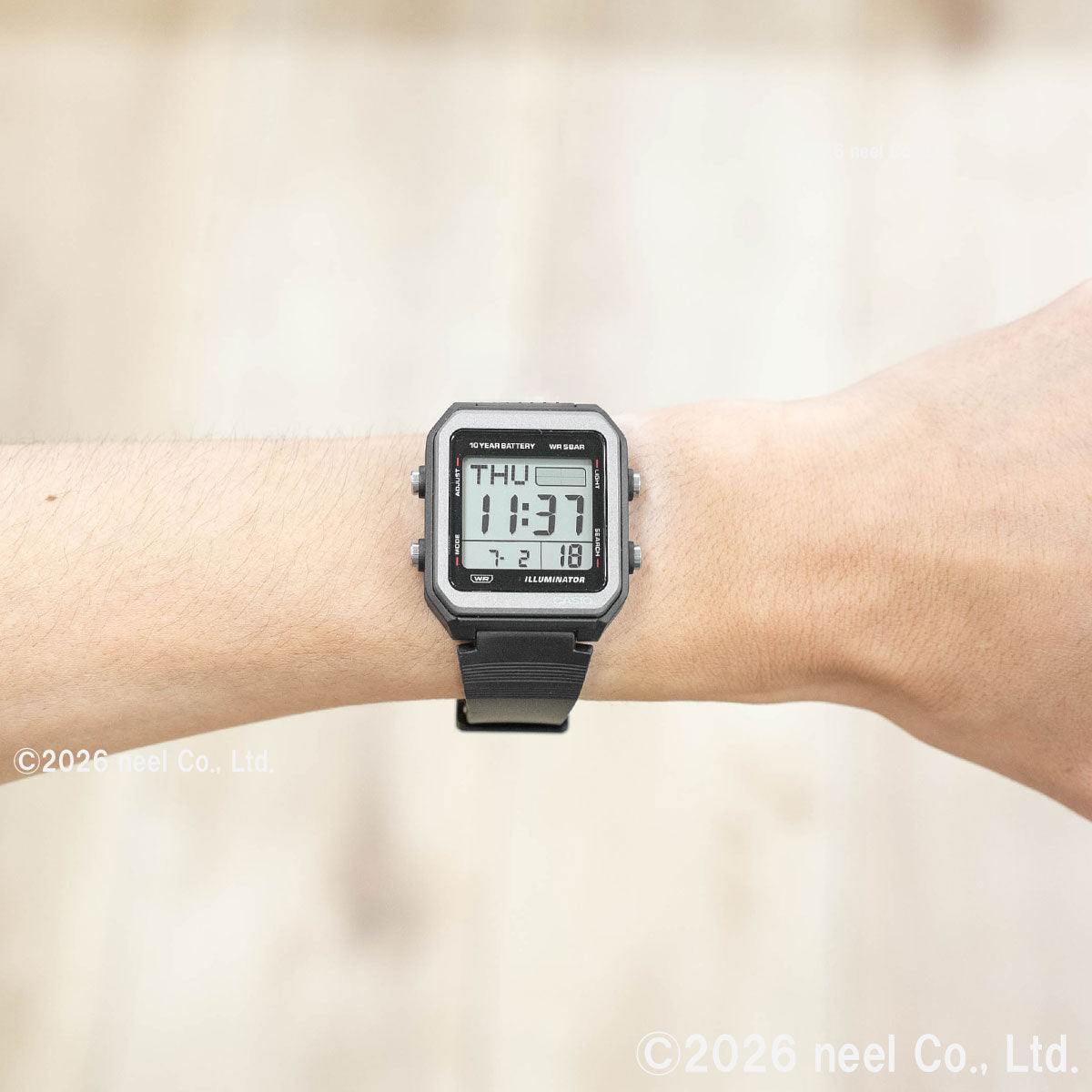 カシオ コレクション CASIO Collection デジタル 腕時計 W-221H-1AJF