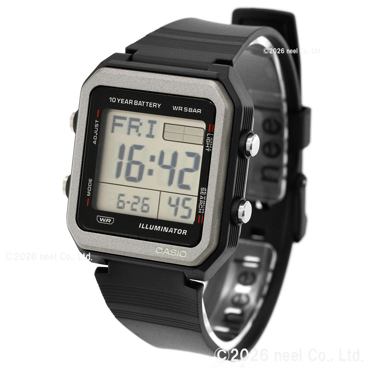 カシオ コレクション CASIO Collection デジタル 腕時計 W-221H-1AJF
