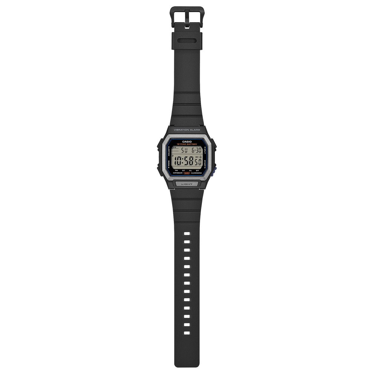 カシオ コレクション CASIO Collection デジタル 腕時計 W-738H-1AJF ブラック【2026 新作】