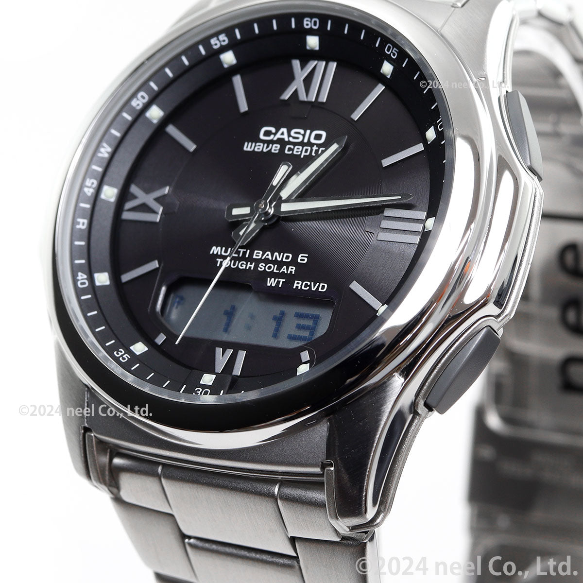 カシオ ウェーブセプター CASIO wave ceptor 電波 ソーラー 電波時計 腕時計 メンズ アナデジ タフソーラー WVA-M630D-1A4JF