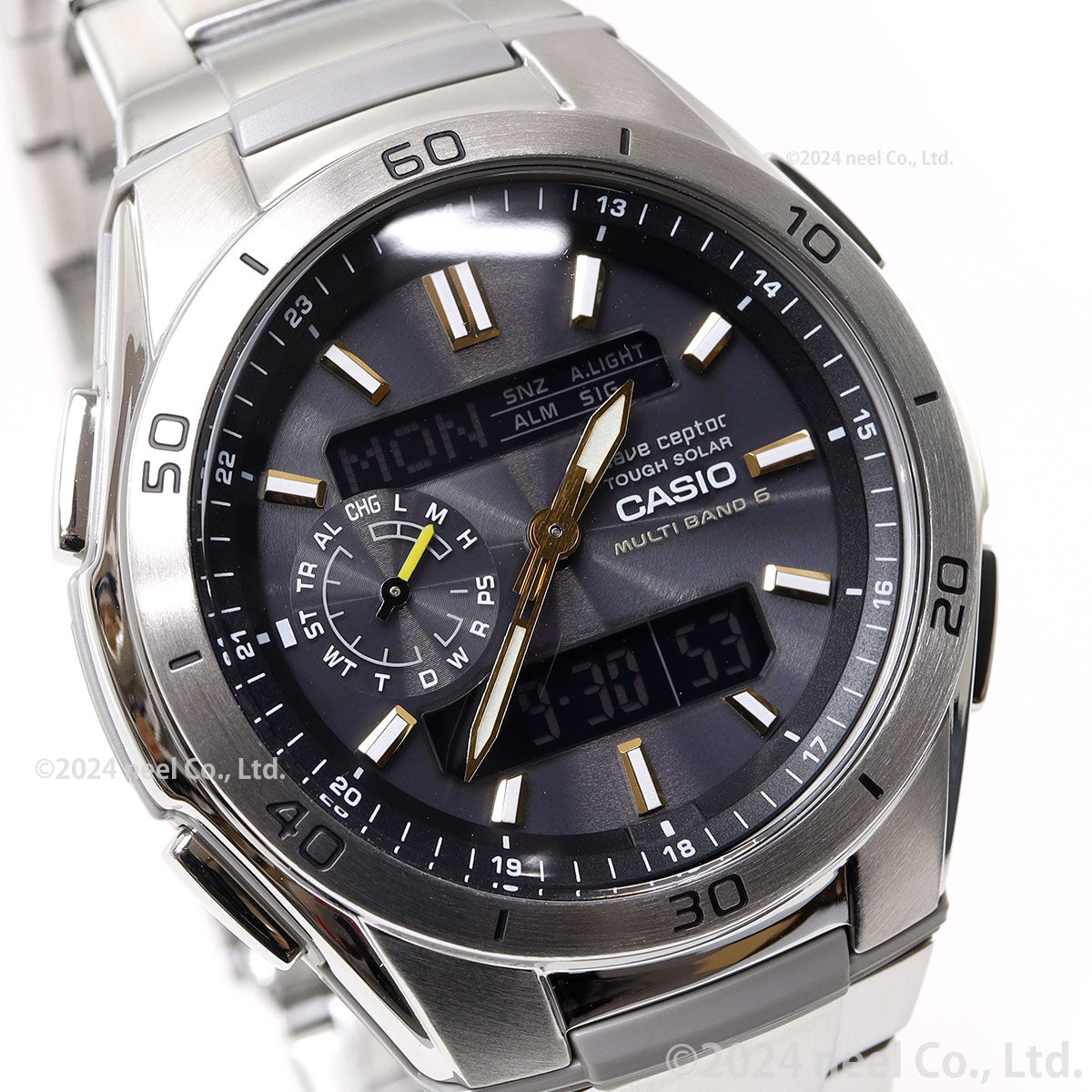 カシオ ウェーブセプター CASIO wave ceptor 電波 ソーラー 電波時計 腕時計 メンズ タフソーラー WVA-M650D-1A2JF