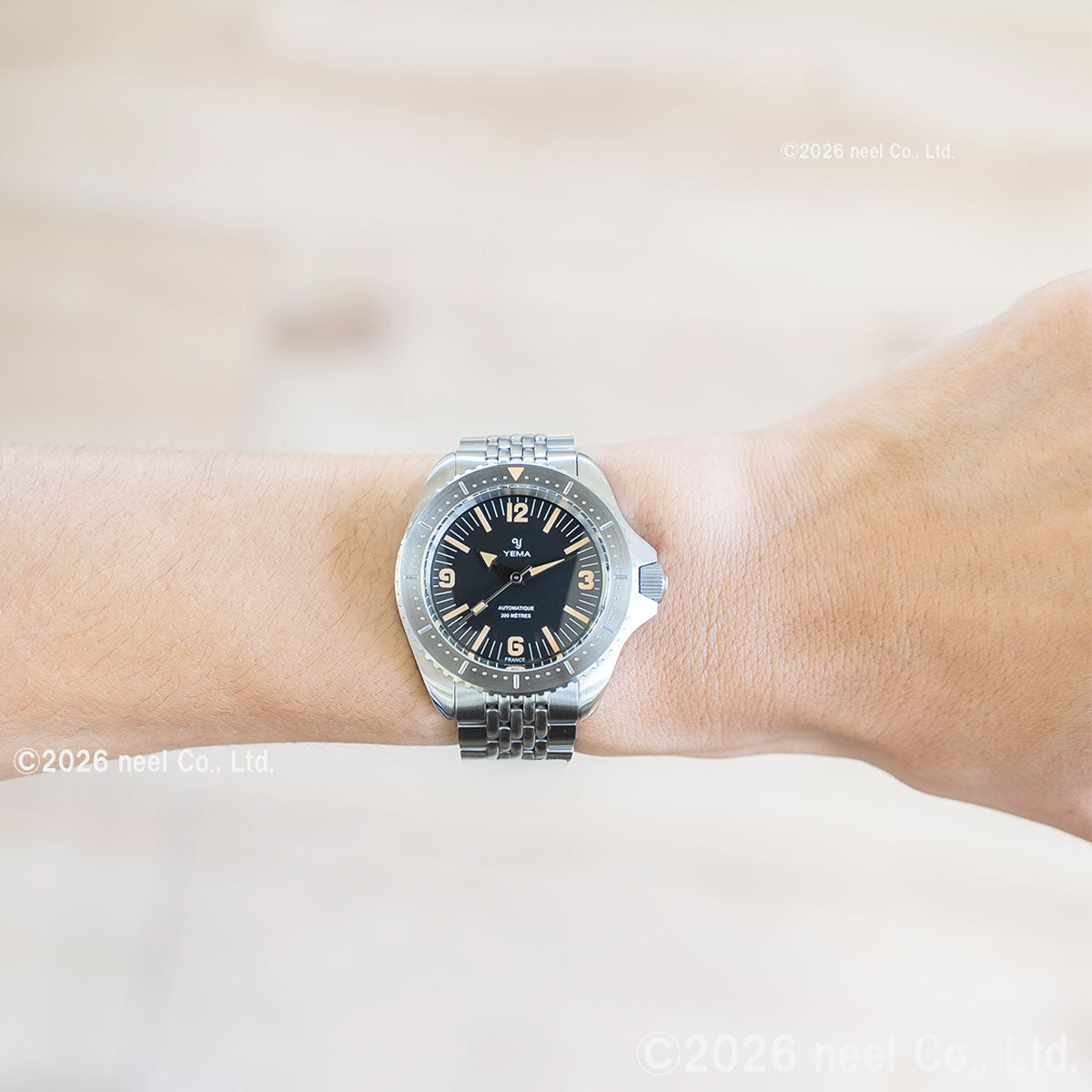 イエマ YEMA ダイバー Diver 腕時計 ダイバーズウォッチ メンズ 自動巻き YDIV25-AMS【60回分割手数料無料！】