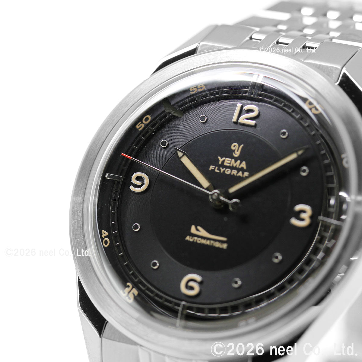 イエマ YEMA フライグラフ パイロット Flygraf Pilot 腕時計 メンズ 自動巻き YFLY25-AMS【60回分割手数料無料！】