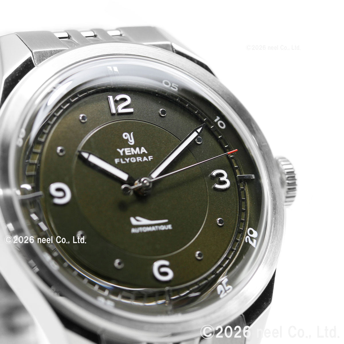 イエマ YEMA フライグラフ パイロット Flygraf Pilot 腕時計 メンズ 自動巻き YFLY25-ZMS【60回分割手数料無料！】
