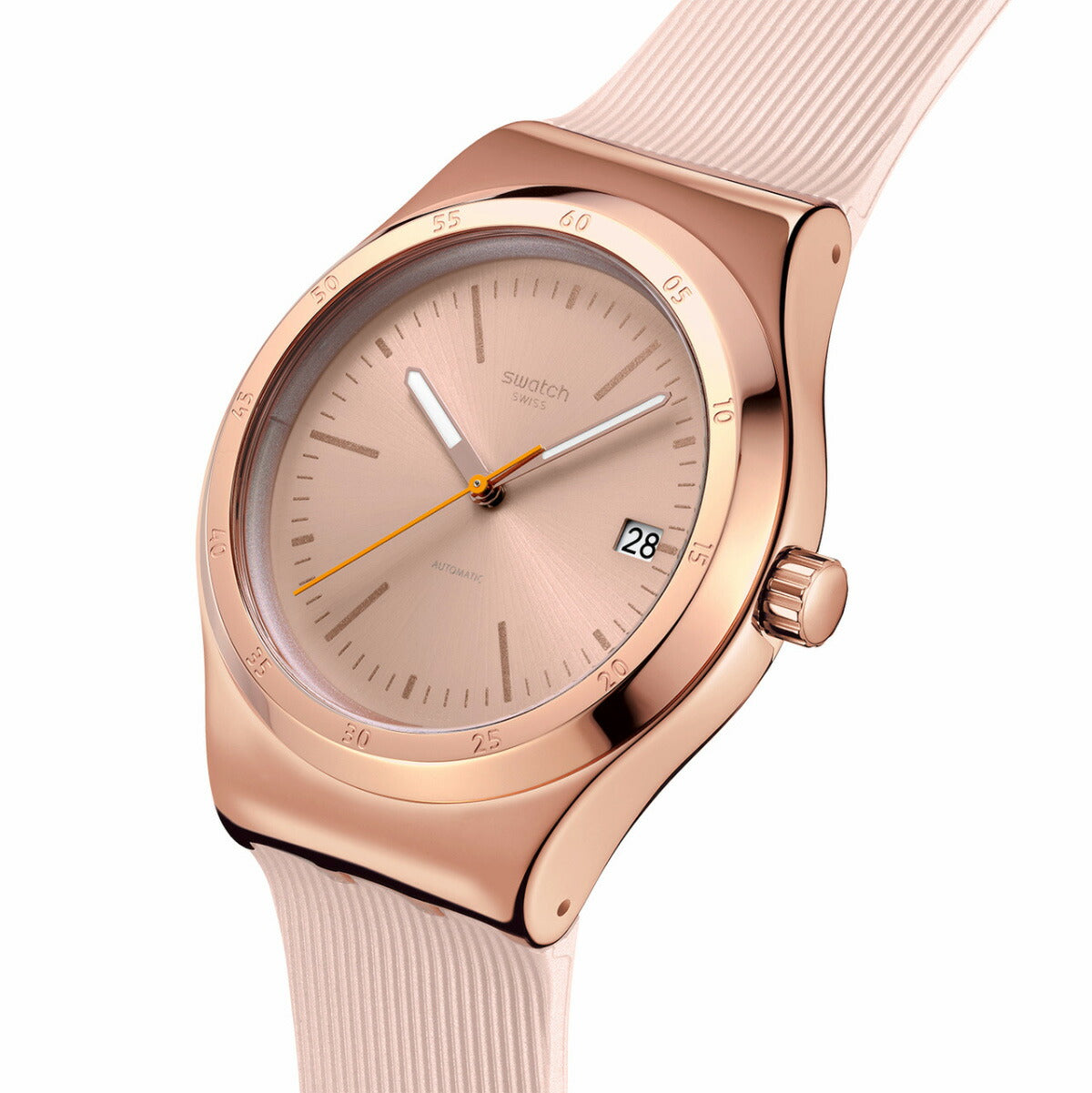 swatch スウォッチ 腕時計 レディース アイロニー IRONY SECRET MOVES 自動巻き YIG402【2025 新作】