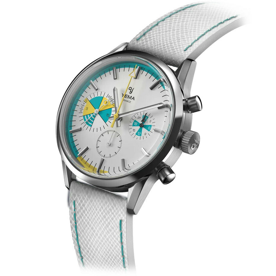 イエマ YEMA ヨッティングラフ クロワジエール メカクォーツ Yachtingraf Croisiere Meca-Quartz 腕時計 クロノグラフ メンズ YMHF1583-BB【60回分割手数料無料！】