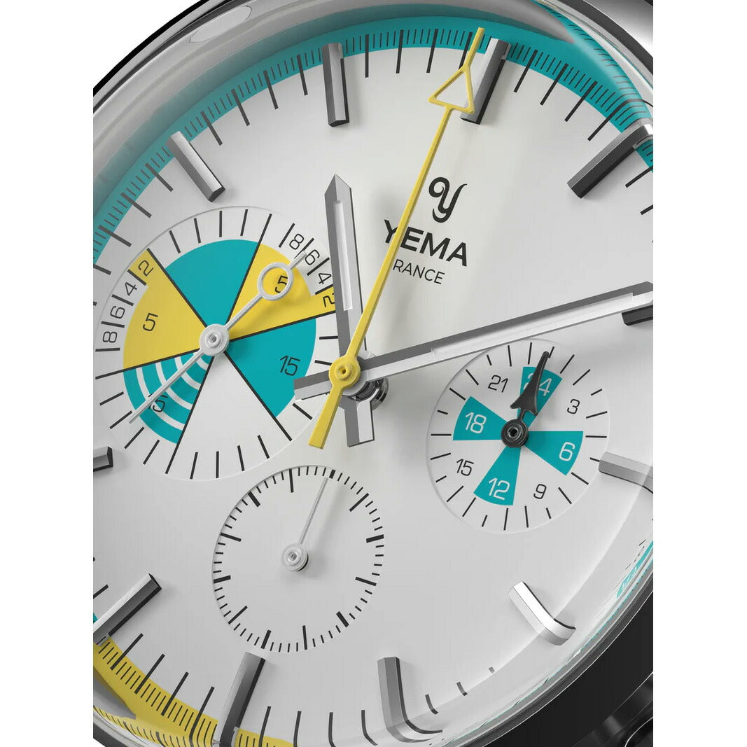 イエマ YEMA ヨッティングラフ クロワジエール メカクォーツ Yachtingraf Croisiere Meca-Quartz 腕時計 クロノグラフ メンズ YMHF1583-BB【60回分割手数料無料！】