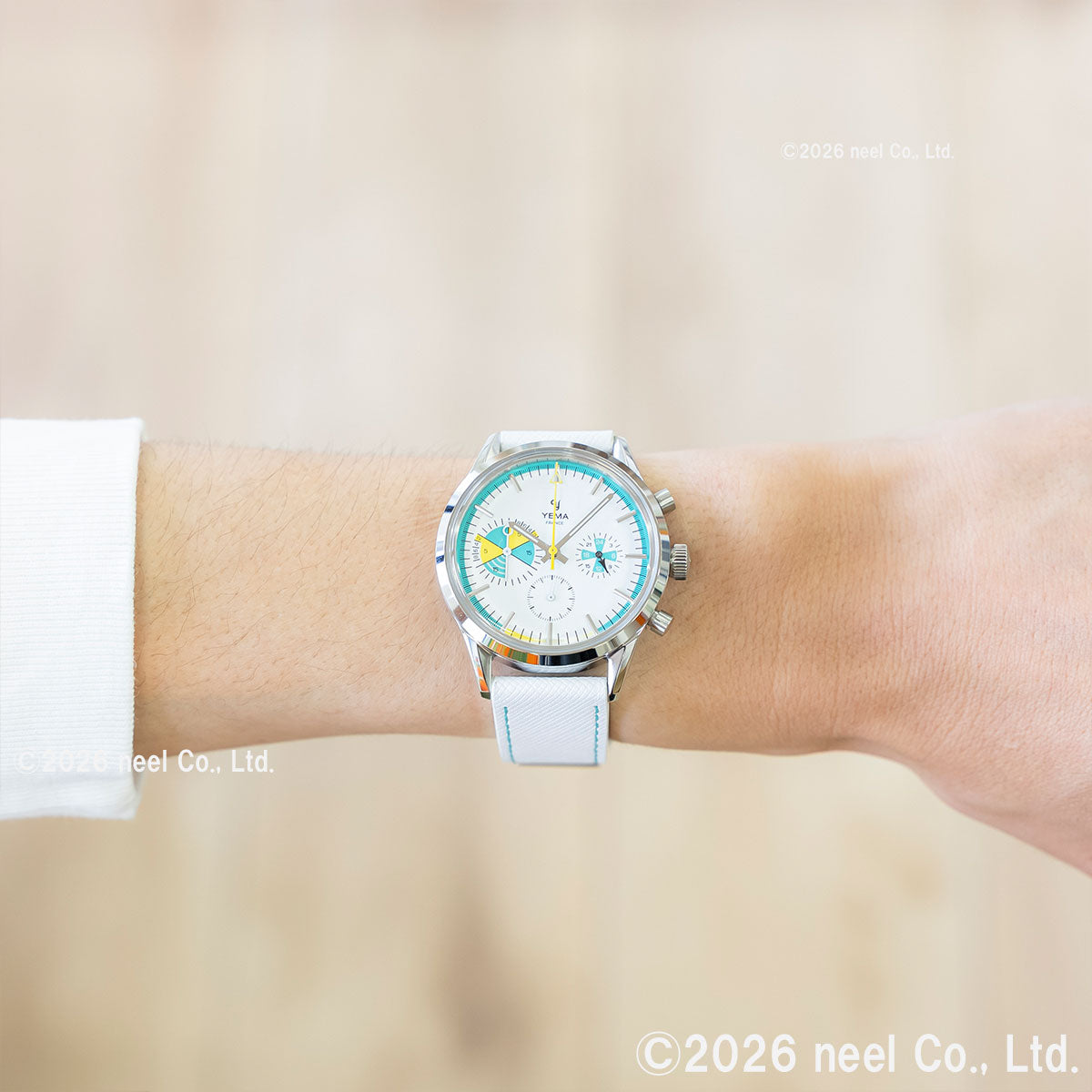 イエマ YEMA ヨッティングラフ クロワジエール メカクォーツ Yachtingraf Croisiere Meca-Quartz 腕時計 クロノグラフ メンズ YMHF1583-BB【60回分割手数料無料！】