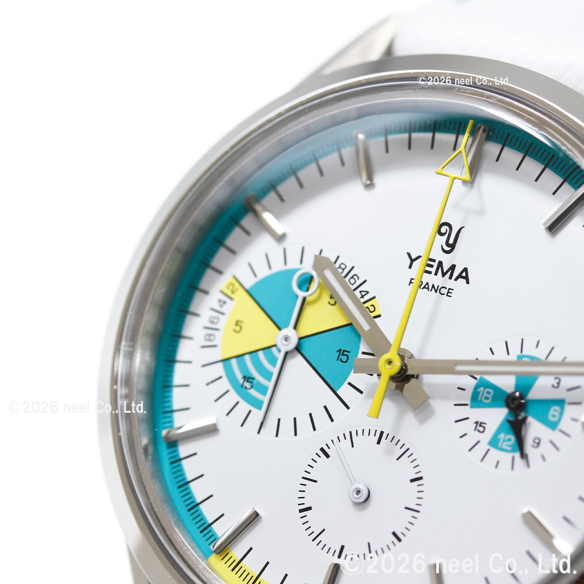 イエマ YEMA ヨッティングラフ クロワジエール メカクォーツ Yachtingraf Croisiere Meca-Quartz 腕時計 クロノグラフ メンズ YMHF1583-BB【60回分割手数料無料！】