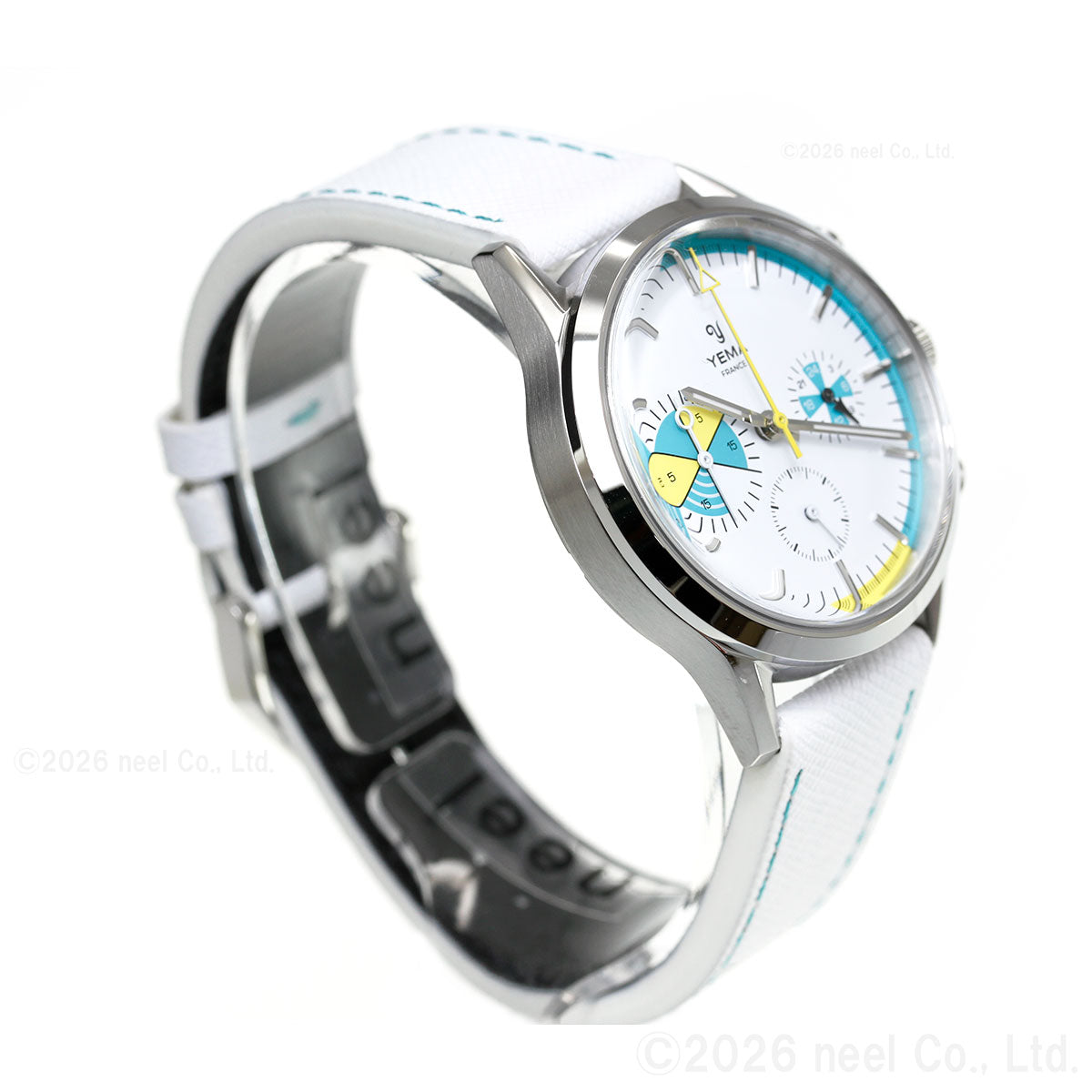 イエマ YEMA ヨッティングラフ クロワジエール メカクォーツ Yachtingraf Croisiere Meca-Quartz 腕時計 クロノグラフ メンズ YMHF1583-BB【60回分割手数料無料！】