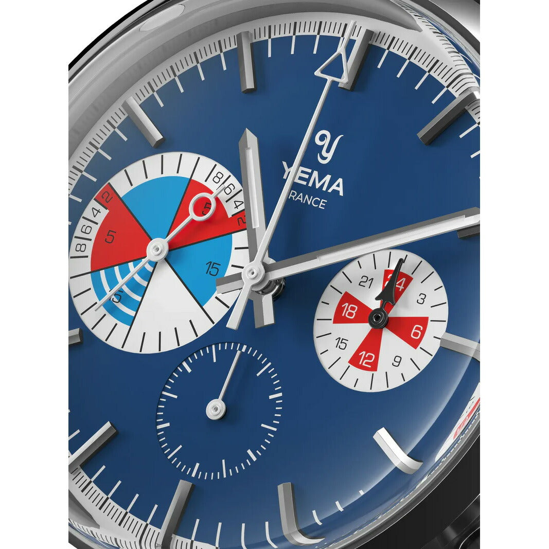 イエマ YEMA ヨッティングラフ クロワジエール メカクォーツ Yachtingraf Croisiere Meca-Quartz 腕時計 クロノグラフ メンズ YMHF1583-GG【60回分割手数料無料！】