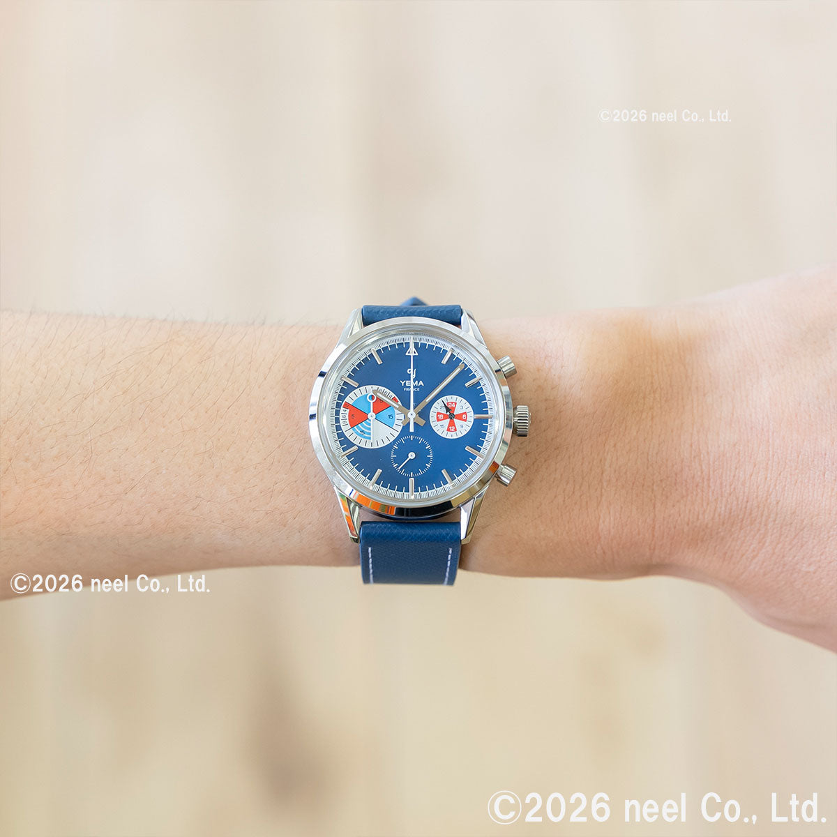 イエマ YEMA ヨッティングラフ クロワジエール メカクォーツ Yachtingraf Croisiere Meca-Quartz 腕時計 クロノグラフ メンズ YMHF1583-GG【60回分割手数料無料！】