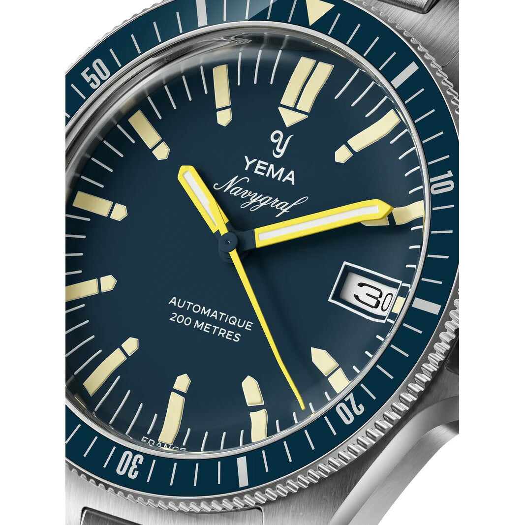 イエマ YEMA ネイビーグラフ ヘリテージ Navygraf Heritage 腕時計 メンズ 自動巻き YNAV25-GM【60回分割手数料無料！】