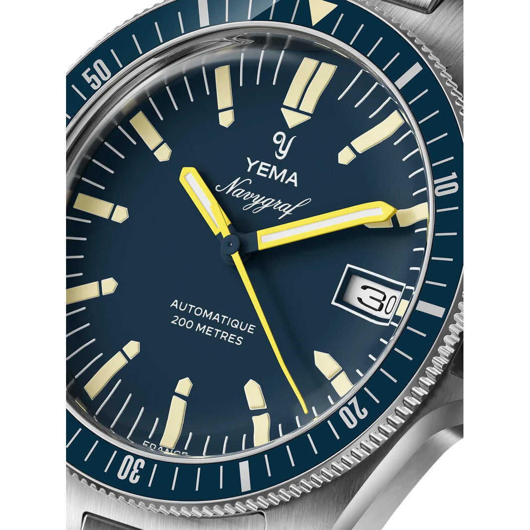 イエマ YEMA ネイビーグラフ ヘリテージ Navygraf Heritage 腕時計 メンズ 自動巻き YNAV25-GM【60回分割手数料無料！】