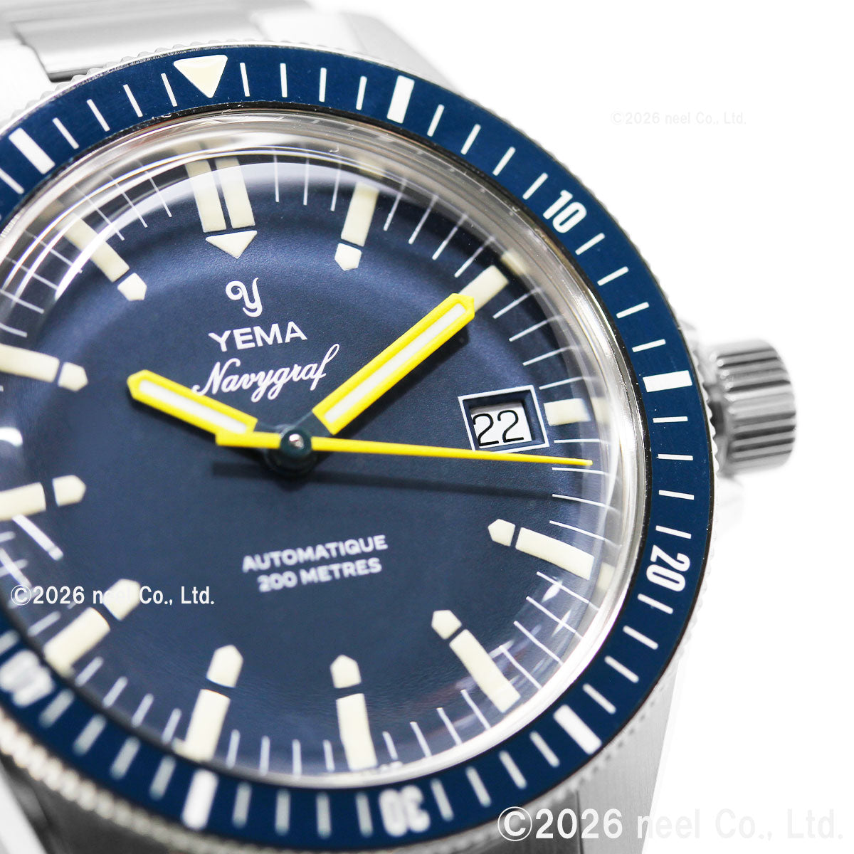 イエマ YEMA ネイビーグラフ ヘリテージ Navygraf Heritage 腕時計 メンズ 自動巻き YNAV25-GM【60回分割手数料無料！】