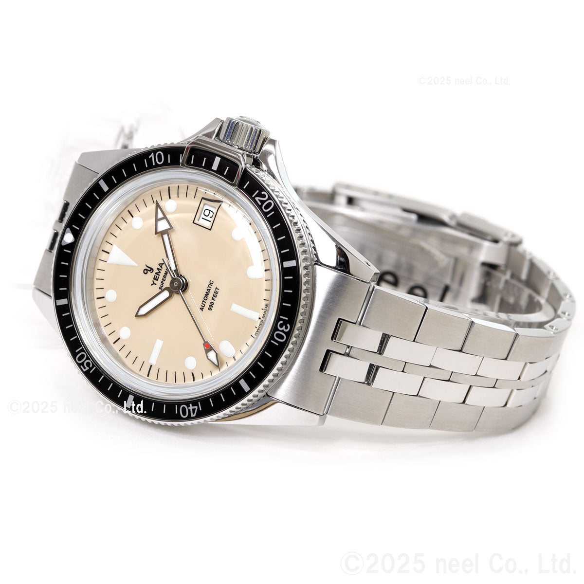 イエマ YEMA スーパーマン・スイスエディション 腕時計 メンズ 自動巻き ダイバーズウォッチ YSUP25A39-EMS