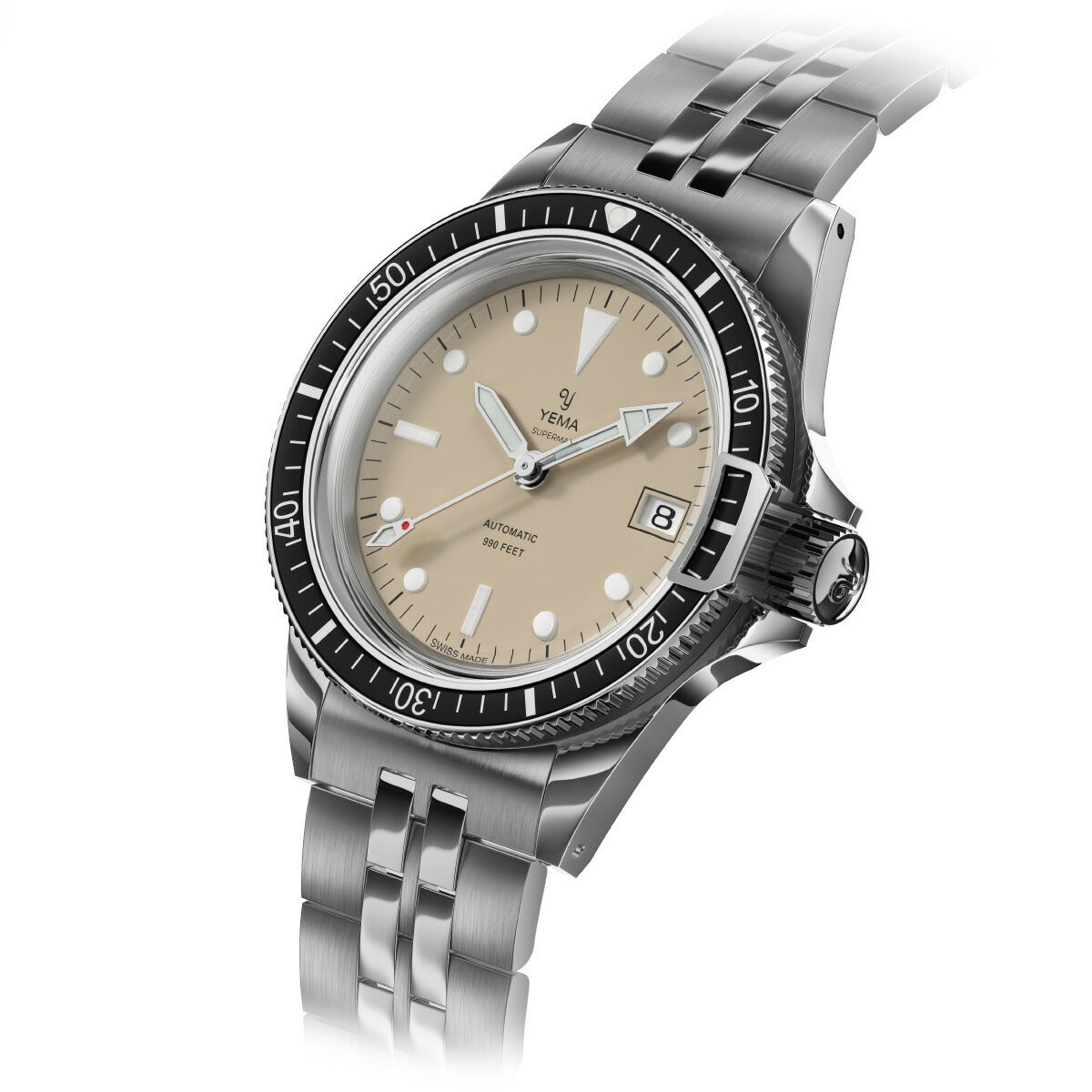 イエマ YEMA スーパーマン・スイスエディション 腕時計 メンズ 自動巻き ダイバーズウォッチ YSUP25A39-EMS