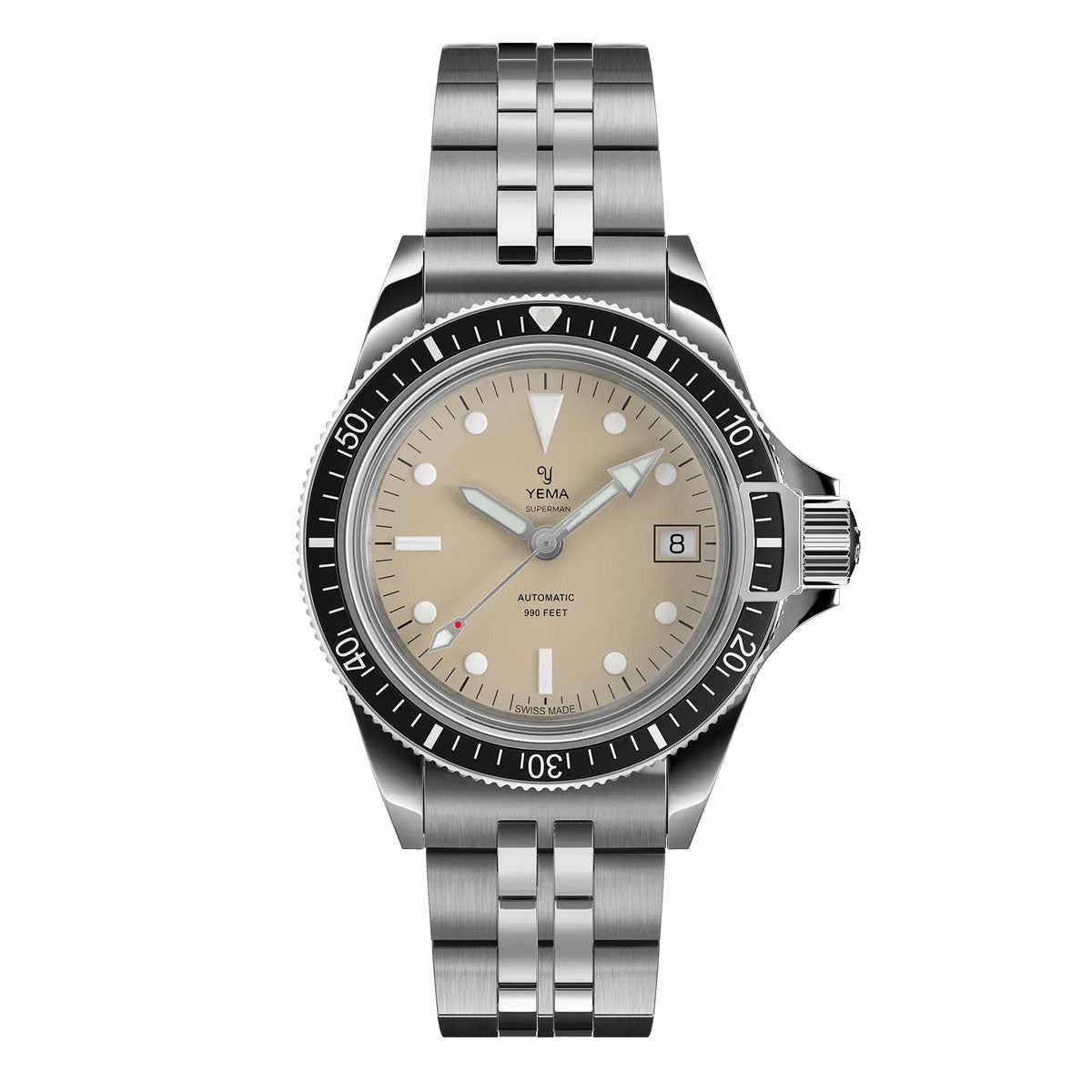 イエマ YEMA スーパーマン・スイスエディション 腕時計 メンズ 自動巻き ダイバーズウォッチ YSUP25A39-EMS