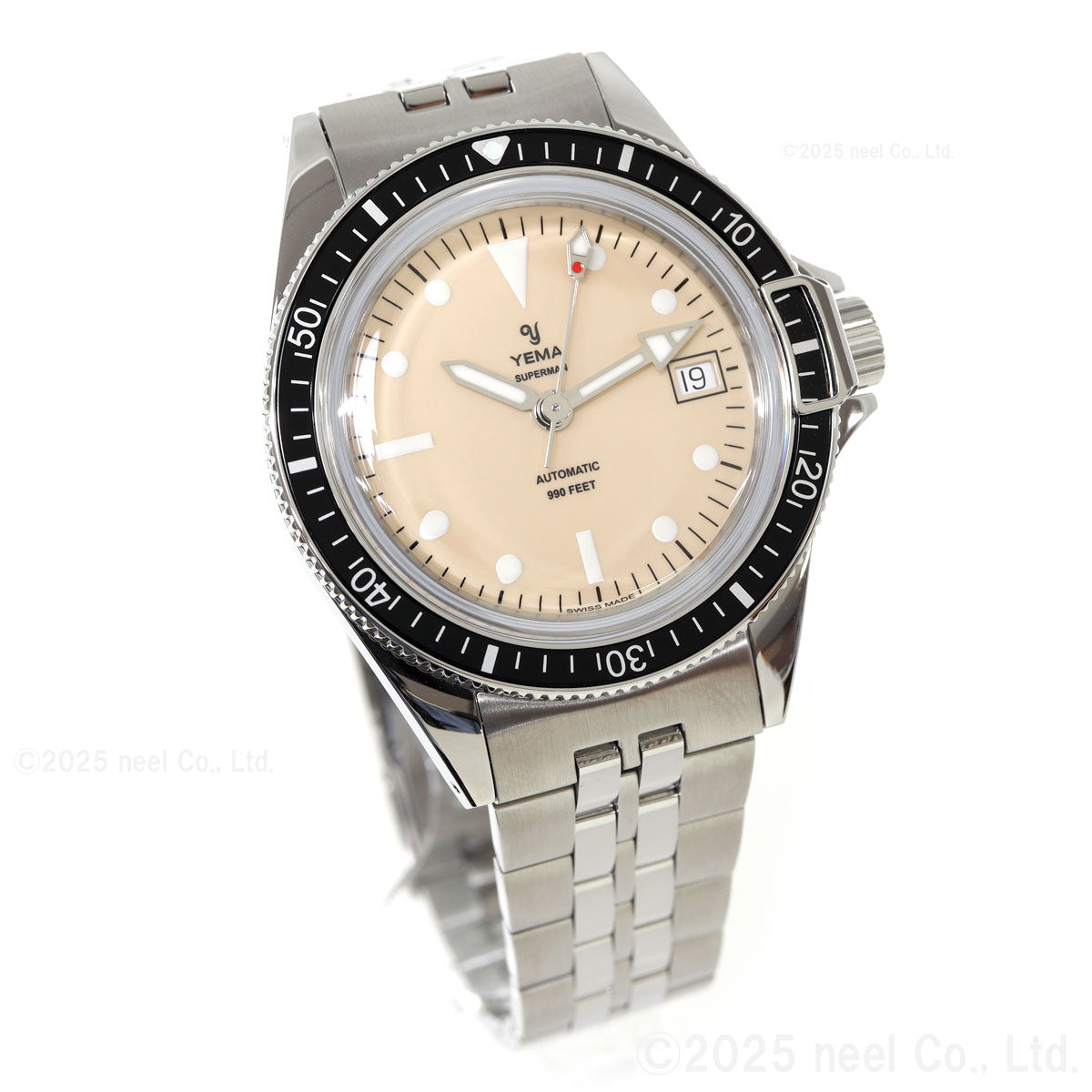 イエマ YEMA スーパーマン・スイスエディション 腕時計 メンズ 自動巻き ダイバーズウォッチ YSUP25A39-EMS