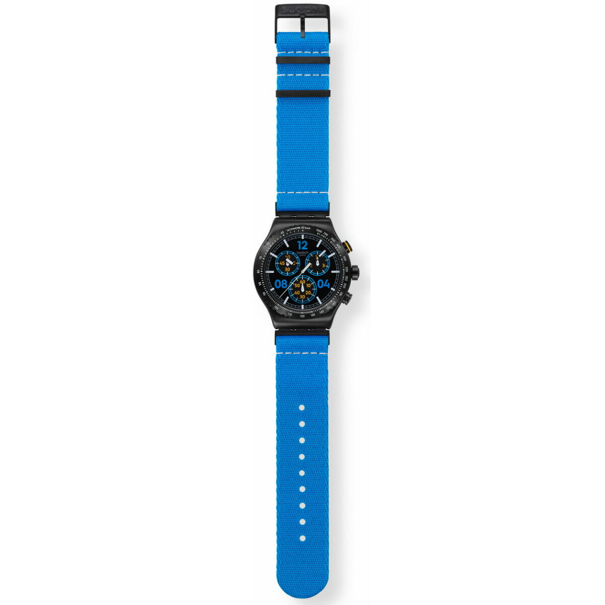 swatch スウォッチ 腕時計 メンズ アイロニー IRONY MOMENTS IN BLUE クロノグラフ YVB100【2025 新作】