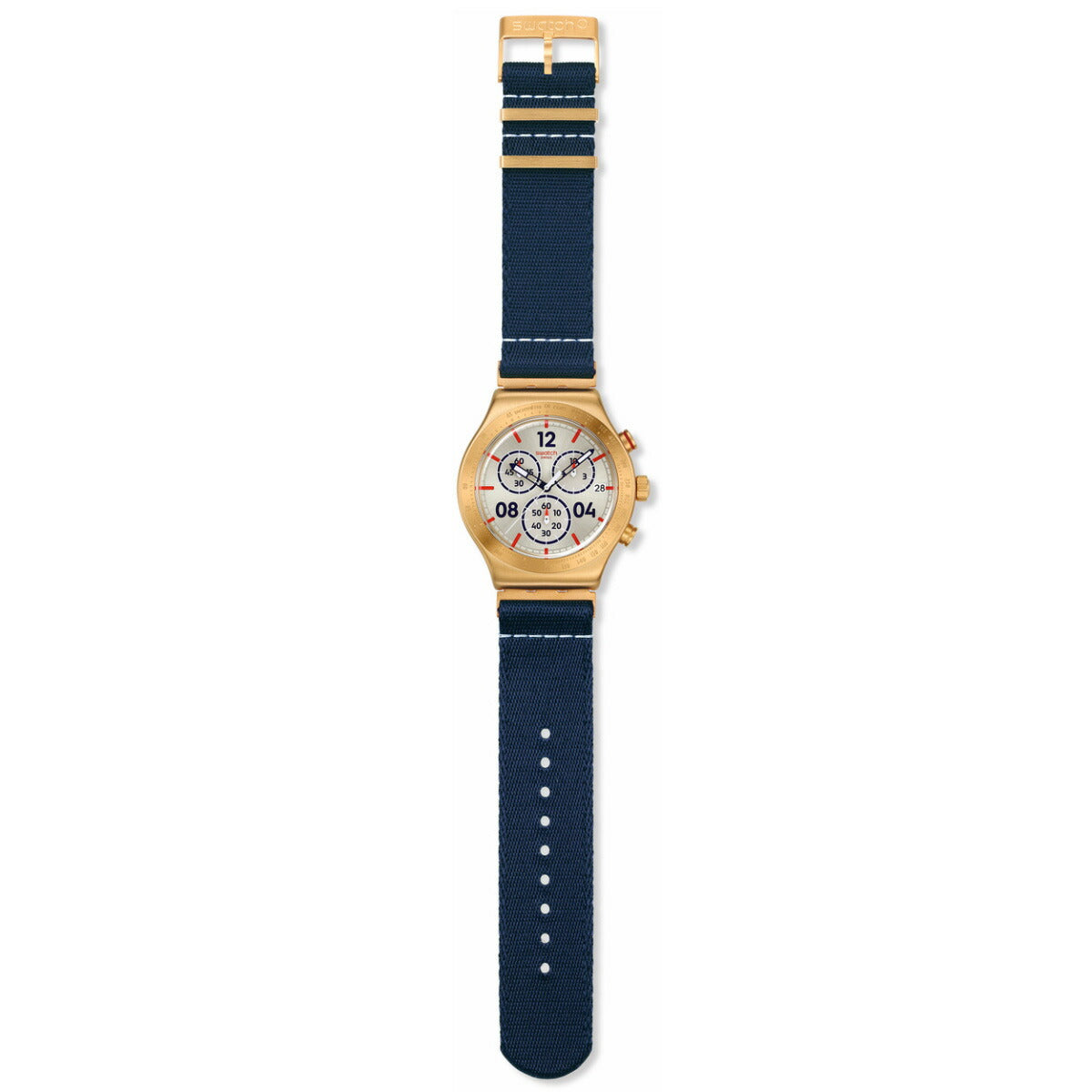 swatch スウォッチ 腕時計 メンズ アイロニー IRONY CAPTAIN'S DREAM クロノグラフ YVG419【2025 新作】