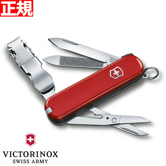 ビクトリノックス VICTORINOX ネイルクリップ 580 レッド マルチツール 爪切り つめ切り ナイフ サバイバルナイフ アウトドア キャンプ 0.6463