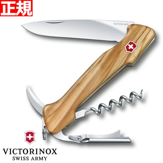 ビクトリノックス VICTORINOX ワインマスター オリーブウッド マルチツール ワインオープナー ソムリエナイフ アウトドア ナイフ 0.9701.64