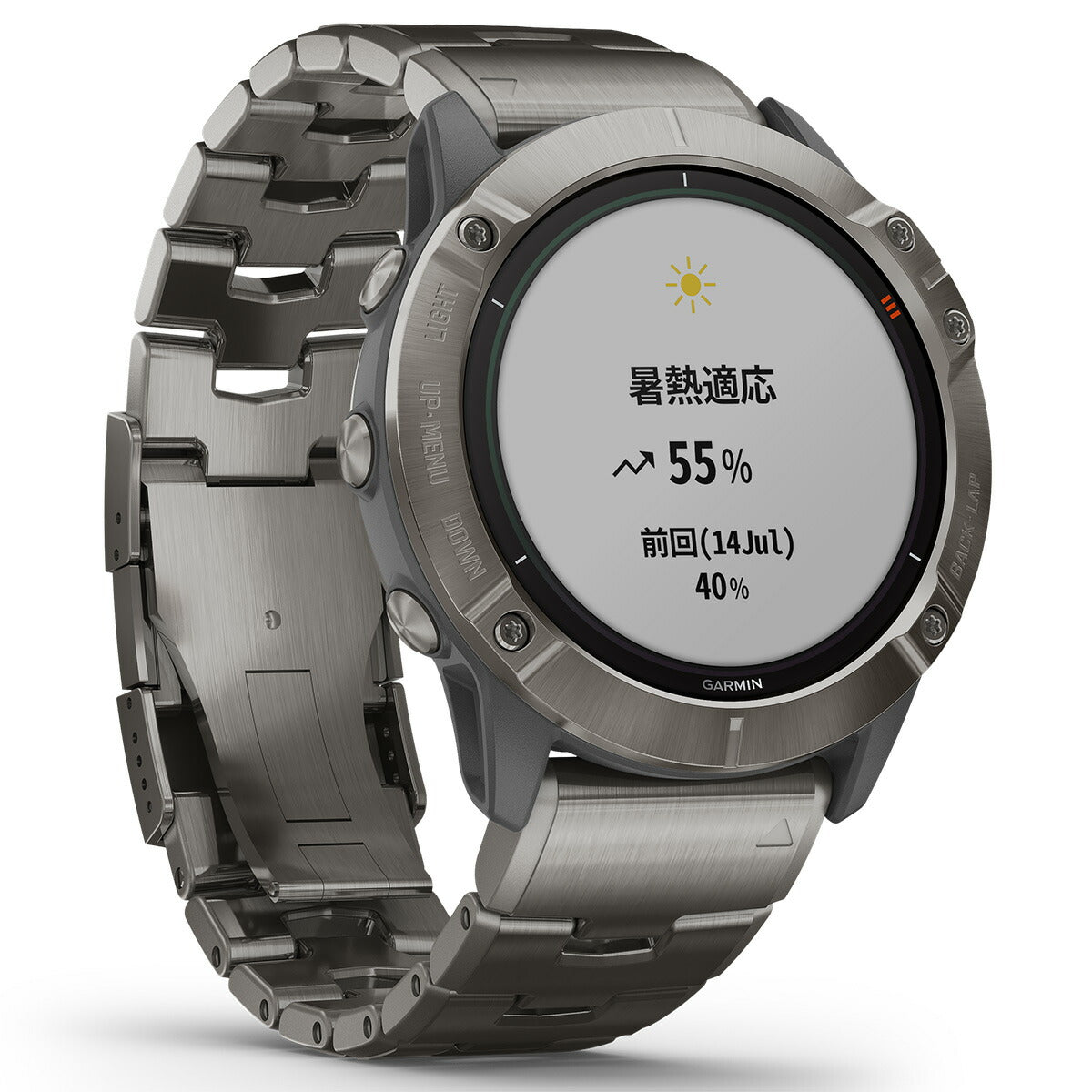 特価販売！】ガーミン GARMIN fenix 6X Pro Dual Power Ti Gray 