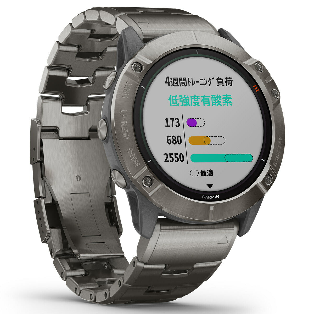 特価販売！】ガーミン GARMIN fenix 6X Pro Dual Power Ti Gray 