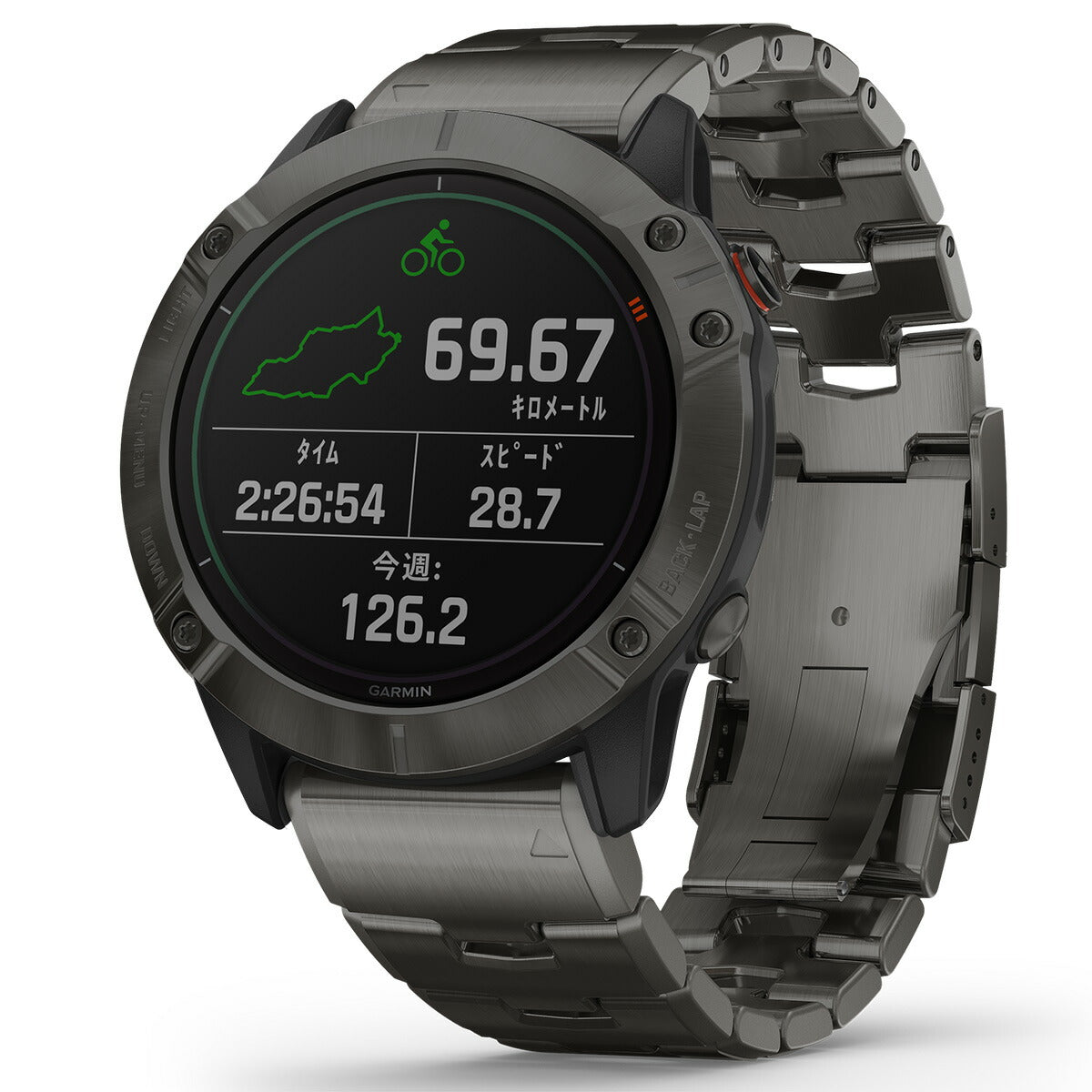 24回分割手数料無料！】ガーミン GARMIN fenix 6X Pro Dual Power Ti Black DLC Titanium –  neel selectshop