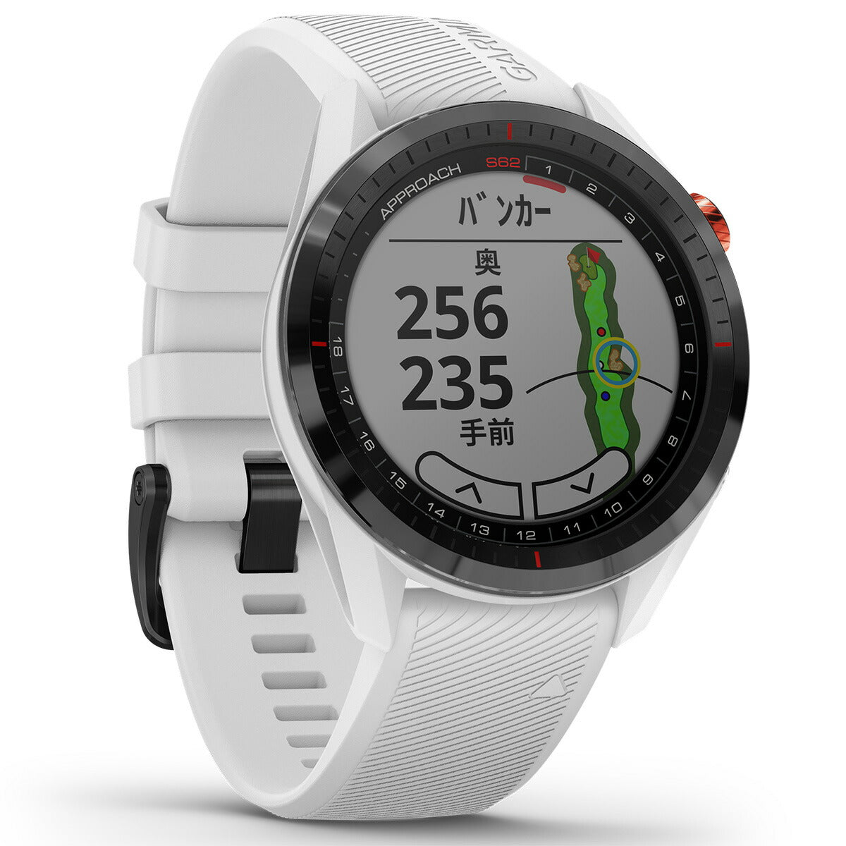 ガーミン GARMIN Approach S62 アプローチ S62 GPS ゴルフウォッチ スマートウォッチ ウェアラブル 腕時計 メンズ レディース ホワイト 010-02200-21