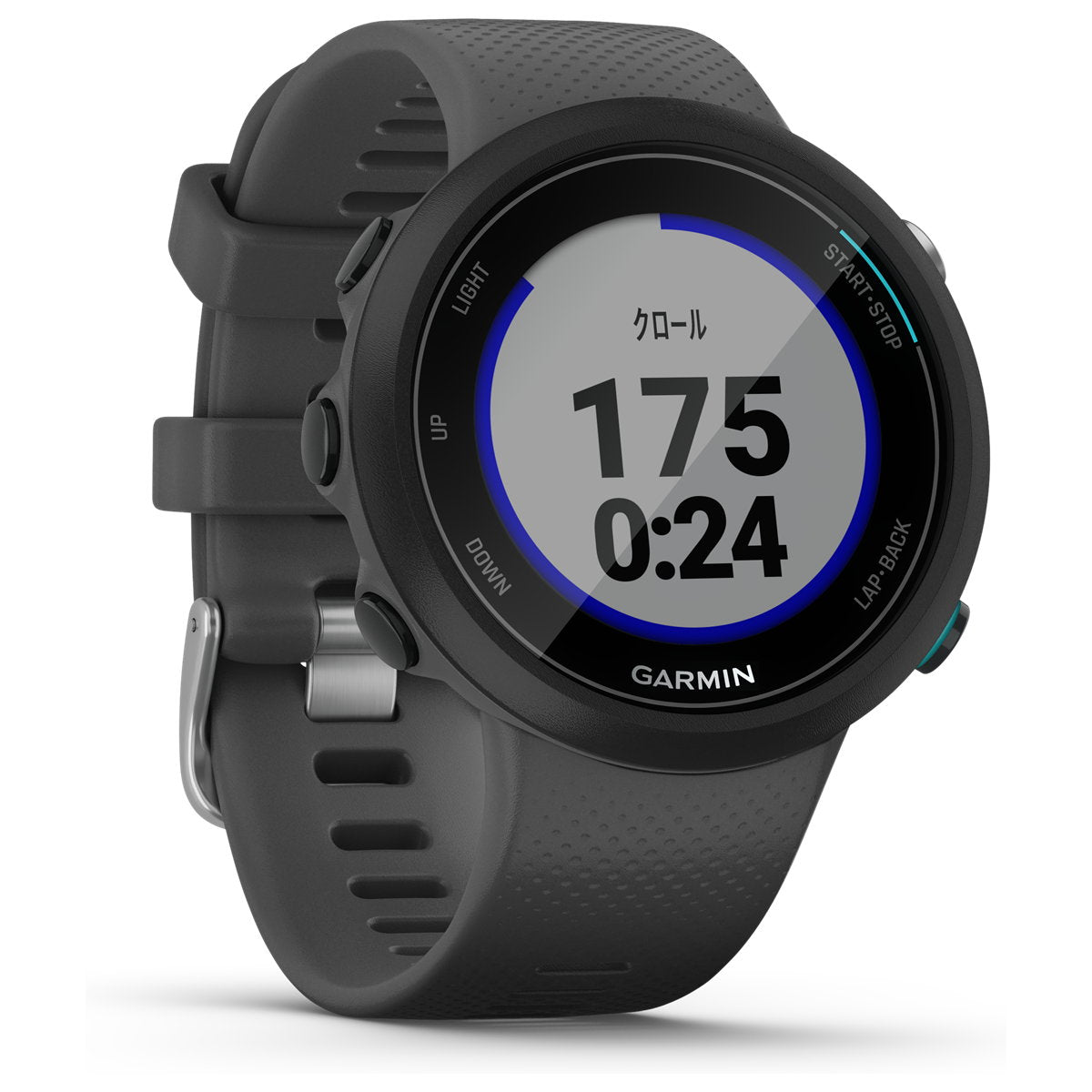 ガーミン GARMIN Swim 2 Slate スイム2 GPSスイミング用 スマートウォッチ 腕時計 メンズ レディース 010-02247-40