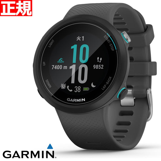 【24回分割手数料無料！】ガーミン GARMIN Swim 2 Slate スイム2 GPSスイミング用 スマートウォッチ 腕時計 メンズ レディース 010-02247-40
