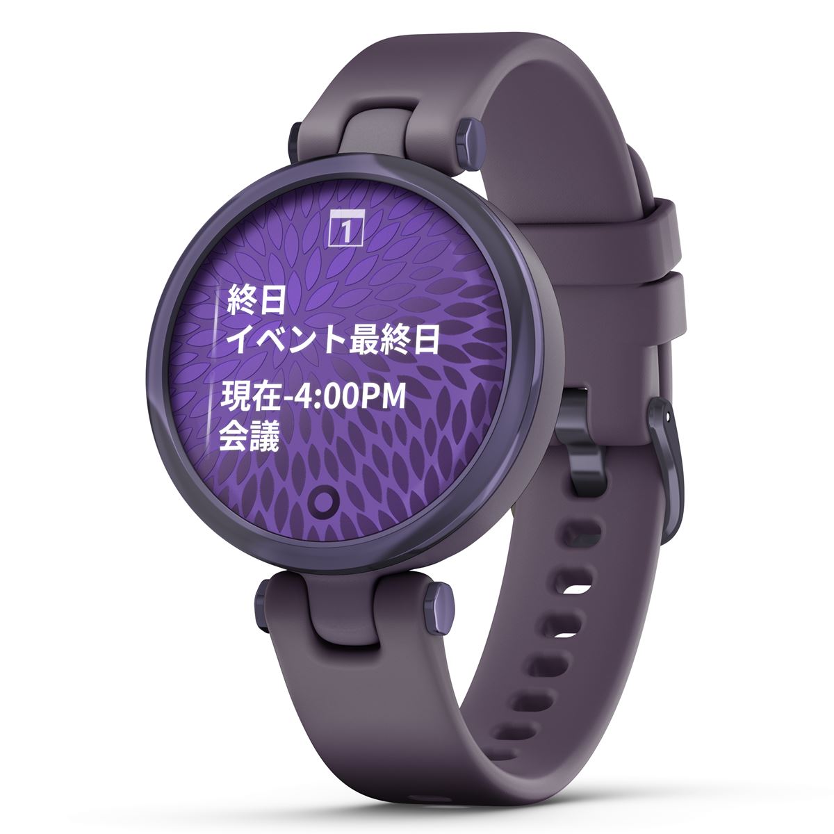 ガーミン GARMIN Lily Sport Deep Orchid/Midnight Orchid リリィス ポーツ GPS スマートウォッチ ウェアラブル 腕時計 レディース 010-02384-42