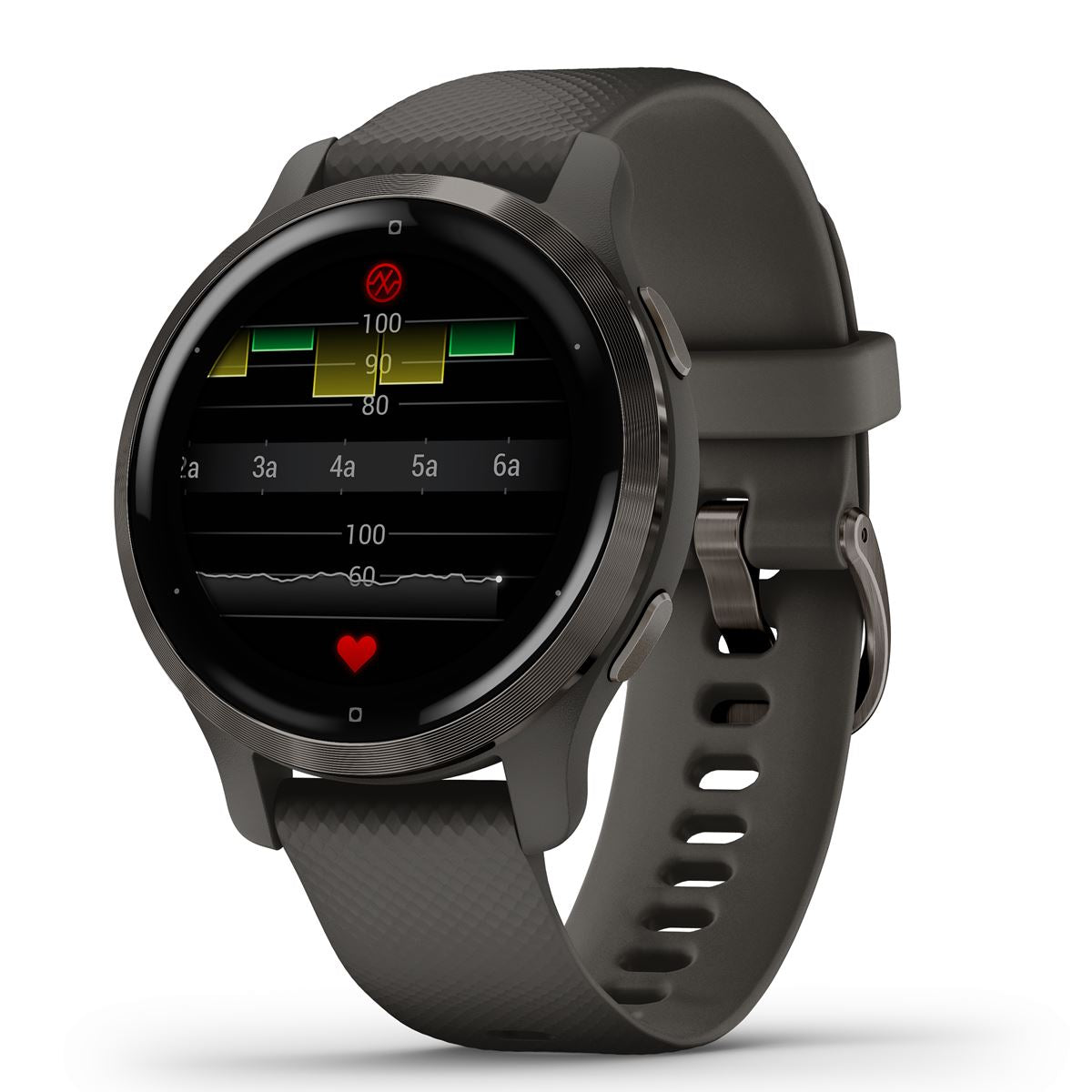 ガーミン GARMIN Venu 2S Graphite/Slate ヴェニュー 2S GPS フィットネス スマートウォッチ ウェアラブル 腕時計 010-02429-60