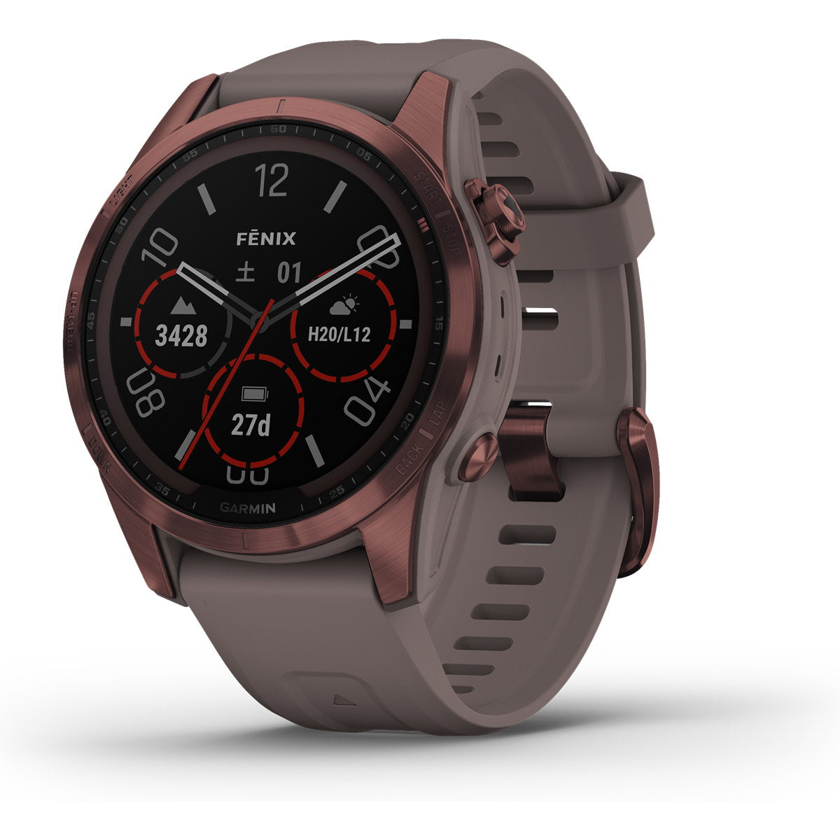 ガーミン GARMIN fenix 7S Sapphire Dual Power Ti Dark Bronze フェニックス 7S マルチス –  neel selectshop