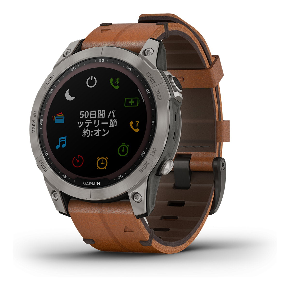 【特価販売】ガーミン GARMIN fenix 7 Sapphire Dual Power Ti フェニックス 7 マルチスポーツ GPS  スマートウォッチ ウェアラブル ソーラー充電対応 腕時計 チタン サファイア 010-02540-43