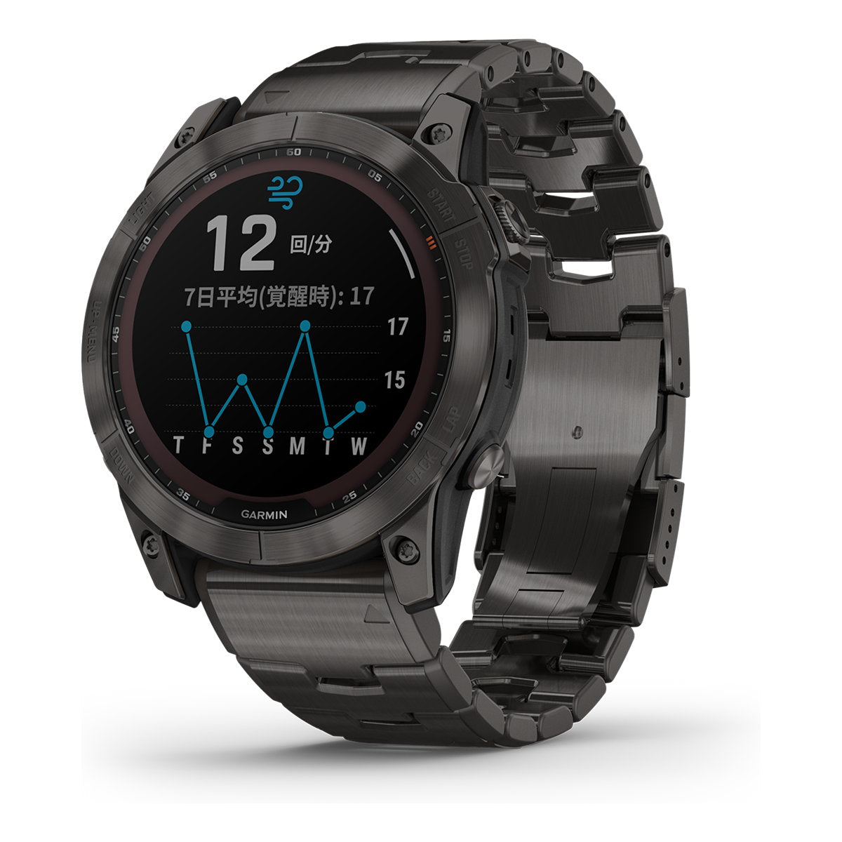 特価販売】ガーミン GARMIN fenix 7X Sapphire Dual Power Ti Carbon ...