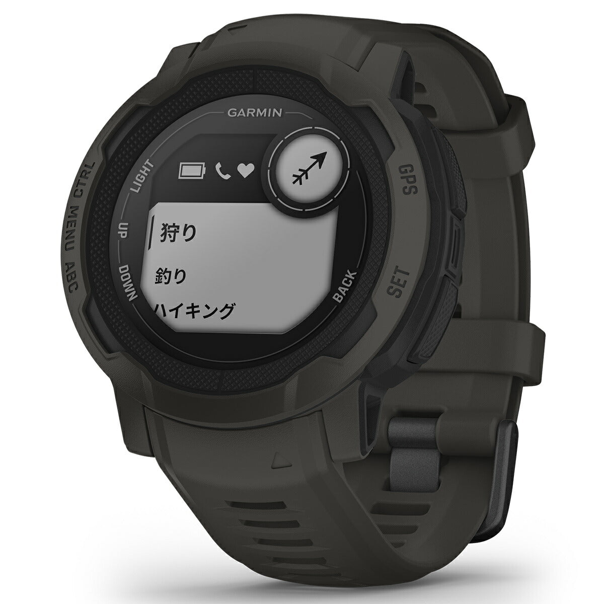 ガーミン GARMIN Instinct 2 インスティンクト2 GPS スマートウォッチ アウトドア 腕時計 メンズ レディース Graphite 010-02626-40