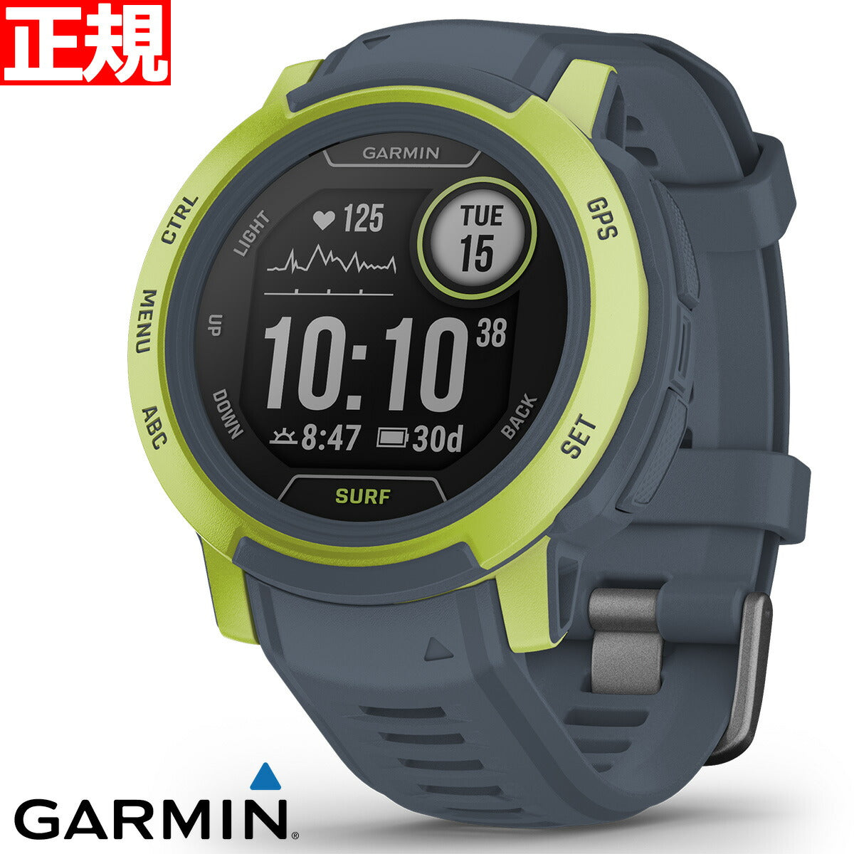 ガーミン GARMIN Instinct 2 インスティンクト2 サーフエディション Surf Edition GPS スマートウォッチ アウトドア 腕時計 メンズ レディース Mavericks 010-02626-42
