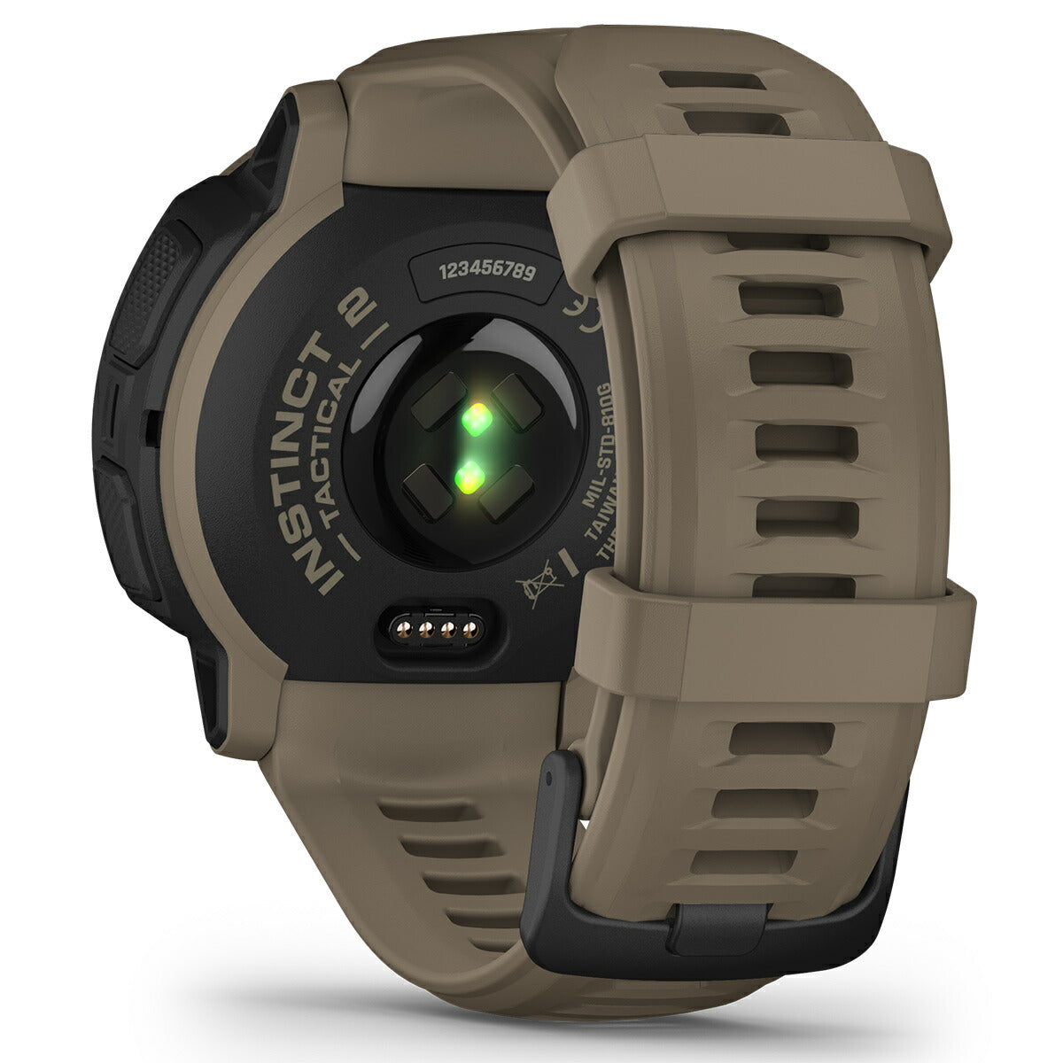 【24回分割手数料無料！】ガーミン GARMIN Instinct 2 Dual Power インスティンクト2 デュアルパワー タクティカルエディション Tactical Edition GPS スマートウォッチ 腕時計 Coyote Tan 010-02627-44
