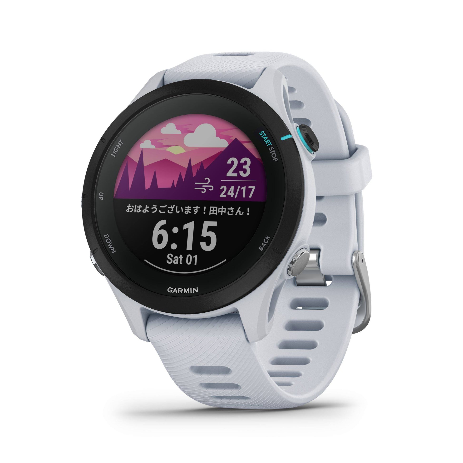 ガーミン GARMIN Forerunner 255S Music White フォアランナー