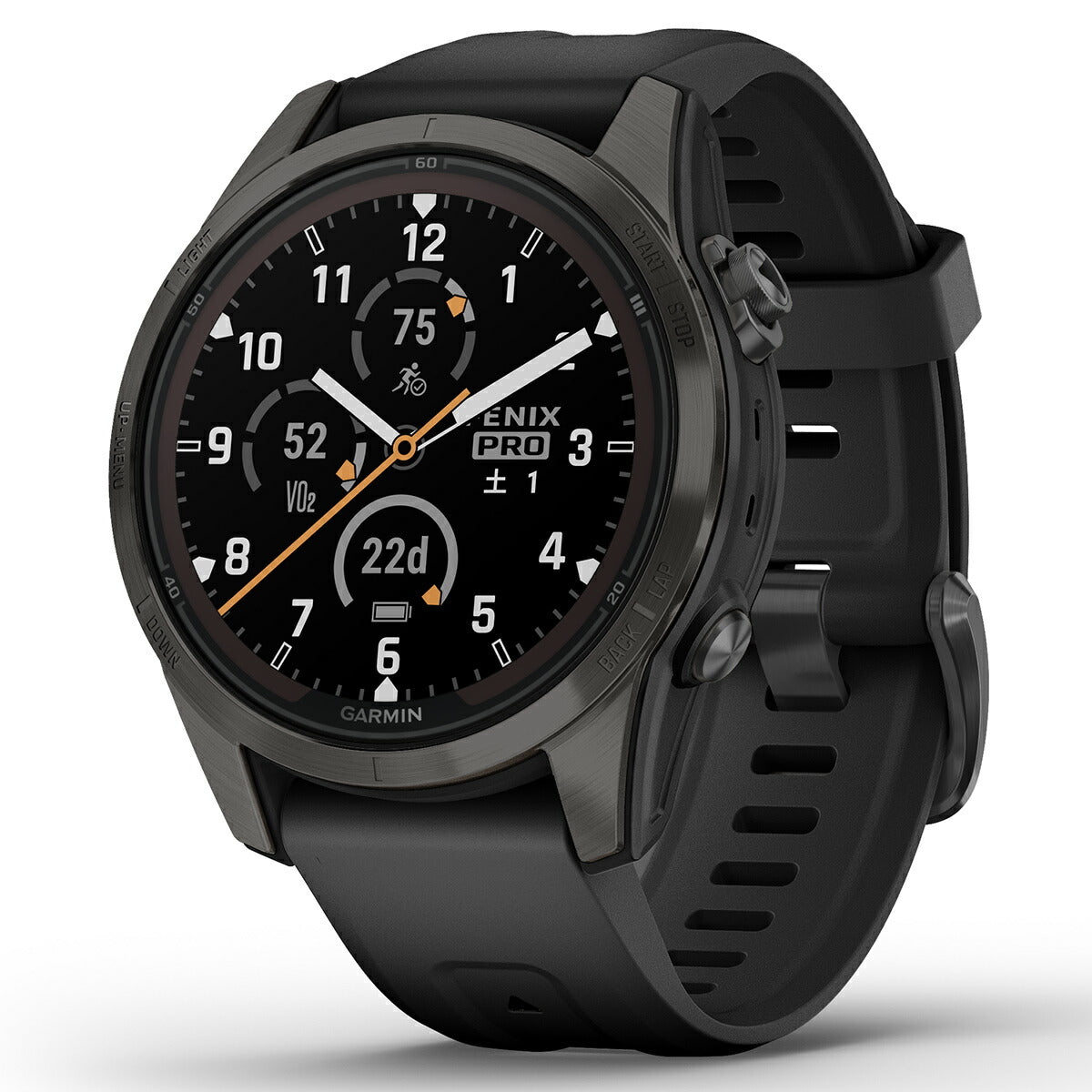 【24回分割手数料無料！】ガーミン GARMIN fenix 7S Pro Sapphire Dual Power フェニックス 7S プロ  サファイヤ デュアルパワー 010-02776-52 GPS ソーラー スマートウォッチ