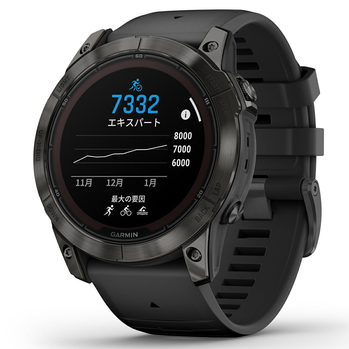 ガーミン GARMIN fenix 7X Pro Sapphire Dual Power フェニックス 7X プロ サファイヤ デュアルパワー  010-02778-52 Ti Carbon Gray DLC / Black GPS ソーラー スマートウォッチ【2023 新作】