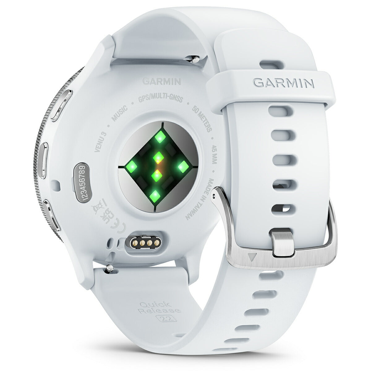 【24回分割手数料無料！】ガーミン GARMIN Venu 3 ヴェニュー 3 GPS スマートウォッチ ライフログ フィットネス 腕時計 メンズ レディース 010-02784-40 Whitestone/Silver