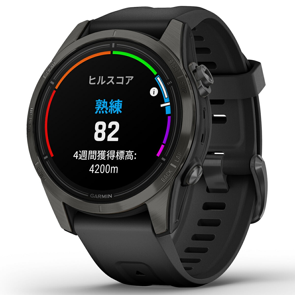 【24回分割手数料無料！】ガーミン GARMIN epix Pro Gen 2 42mm Sapphire エピックス プロ サファイヤ 010-02802-36 Ti Carbon Gray DLC / Black GPS スマートウォッチ 腕時計