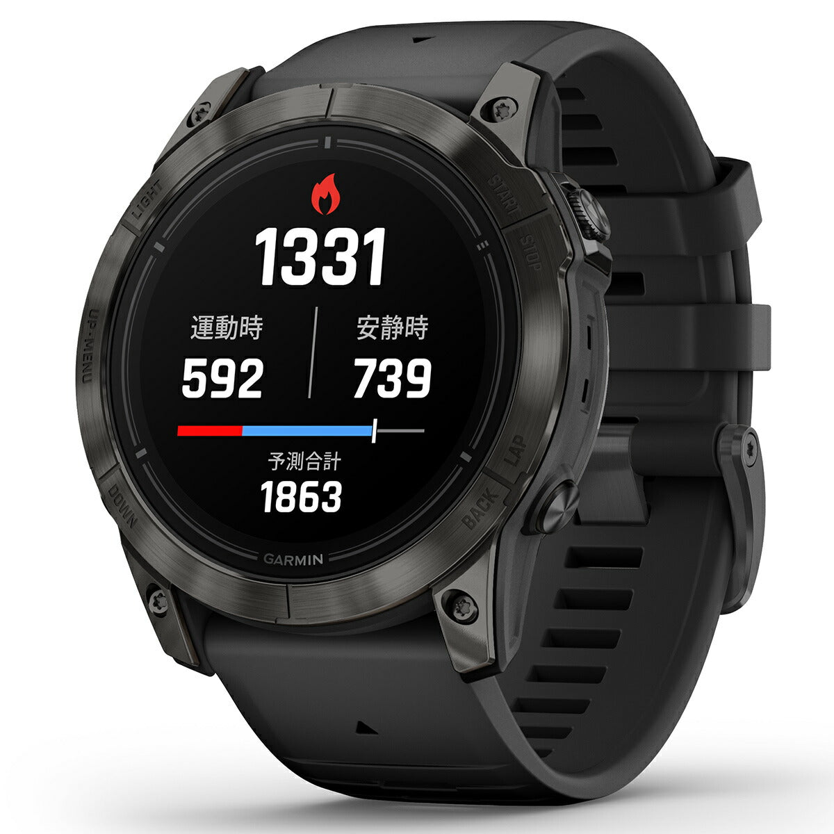 ガーミン GARMIN epix Pro Gen 2 51mm Sapphire エピックス プロ サファイヤ 010-02804-51 Ti Carbon Gray DLC / Black GPS スマートウォッチ 腕時計