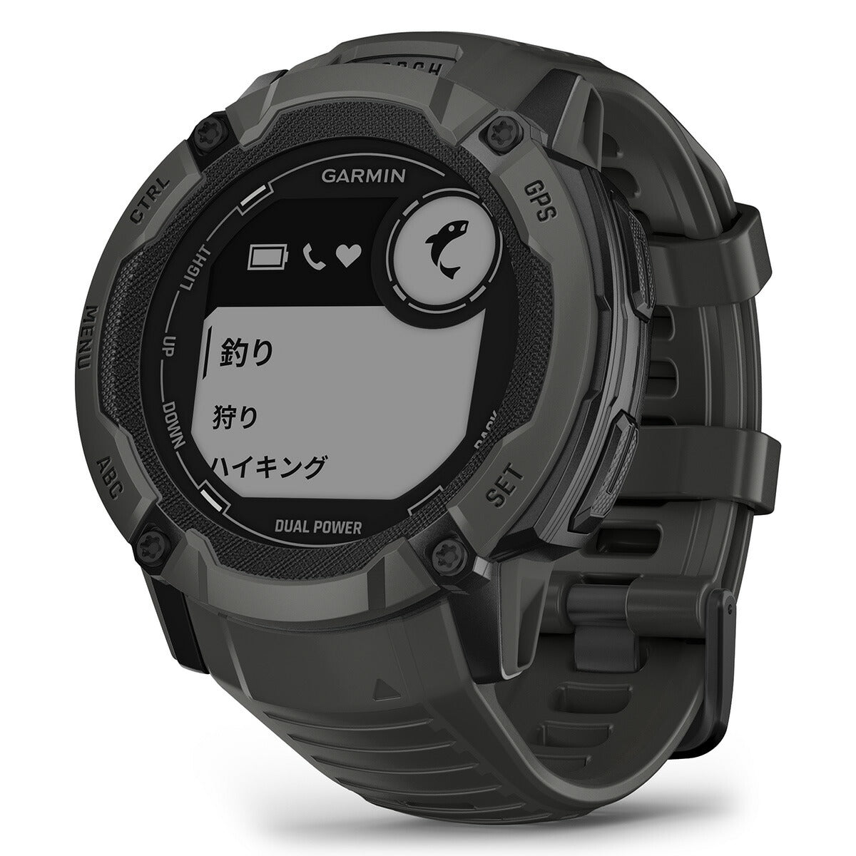 【24回分割手数料無料！】ガーミン GARMIN Instinct 2X Dual Power インスティンクト2X デュアルパワー 010-02805-22 GPS スマートウォッチ 腕時計 メンズ レディース