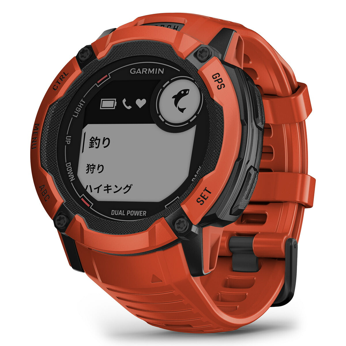 【24回分割手数料無料！】ガーミン GARMIN Instinct 2X Dual Power インスティンクト2X デュアルパワー 010-02805-32 GPS スマートウォッチ 腕時計 メンズ レディース